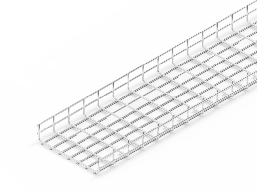 Лоток проволочный прямой усиленный диаметр проволоки 5 мм ППУ5.350.85.3000.10.4